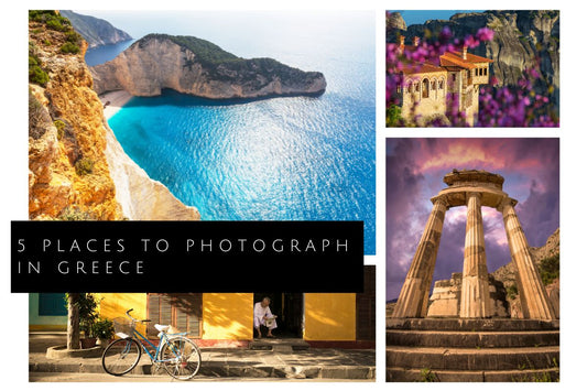 5 places to photograph in Greece