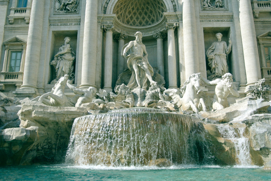 Visit Fontana di Trevi on a private tour in Rome, Italy