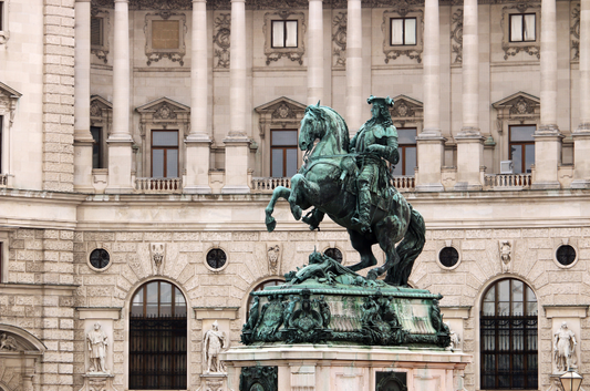Explore the Hofburg Palace on the bus rental in Vienna