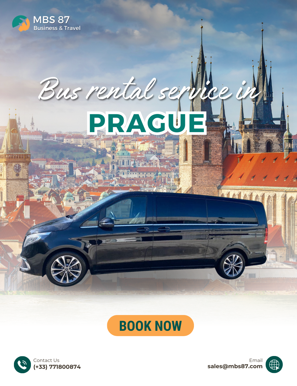 Convenient Travel: City to City Bus Service Starting in Prague
