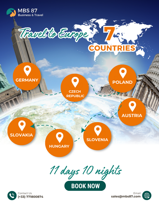 Europe Tour: 7 countries | 11 days 10 nights