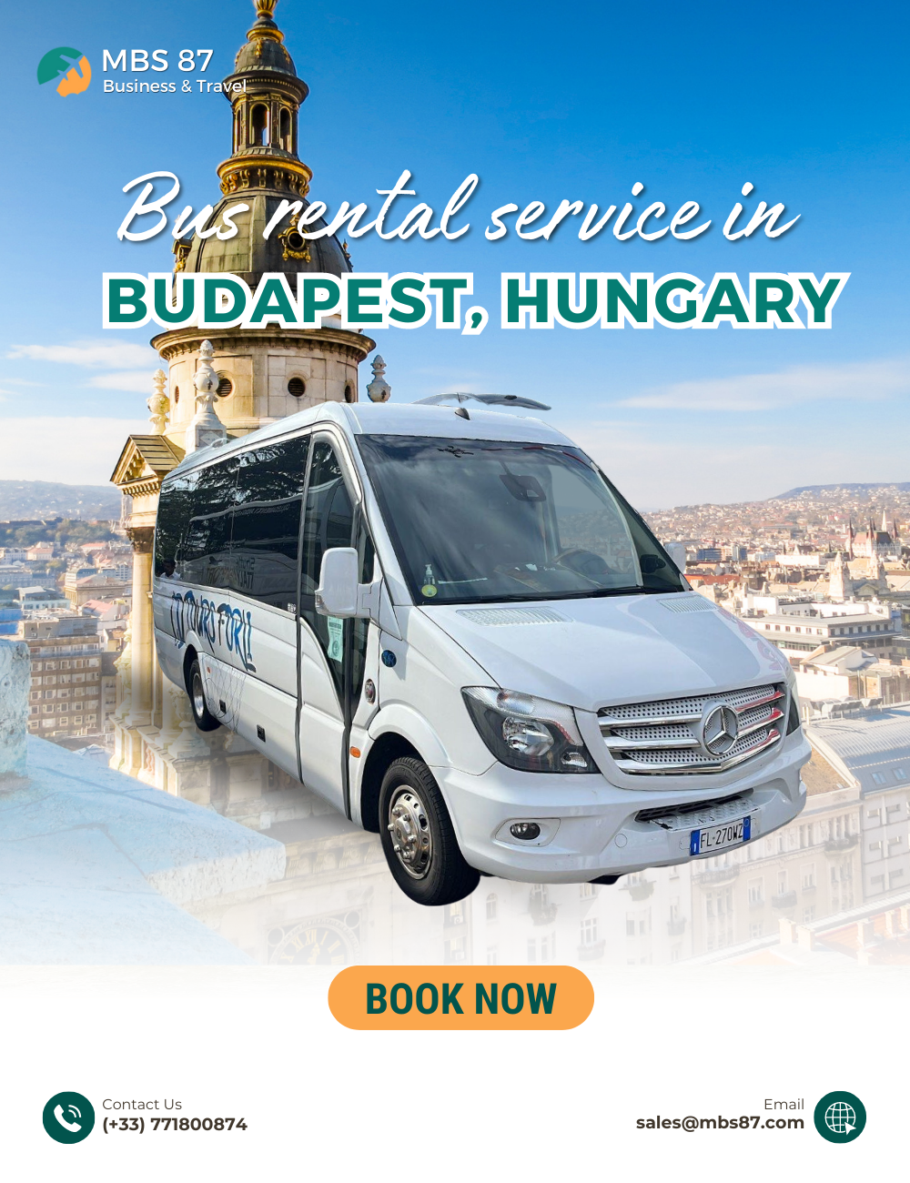 Bus service in Budapest, Hungary