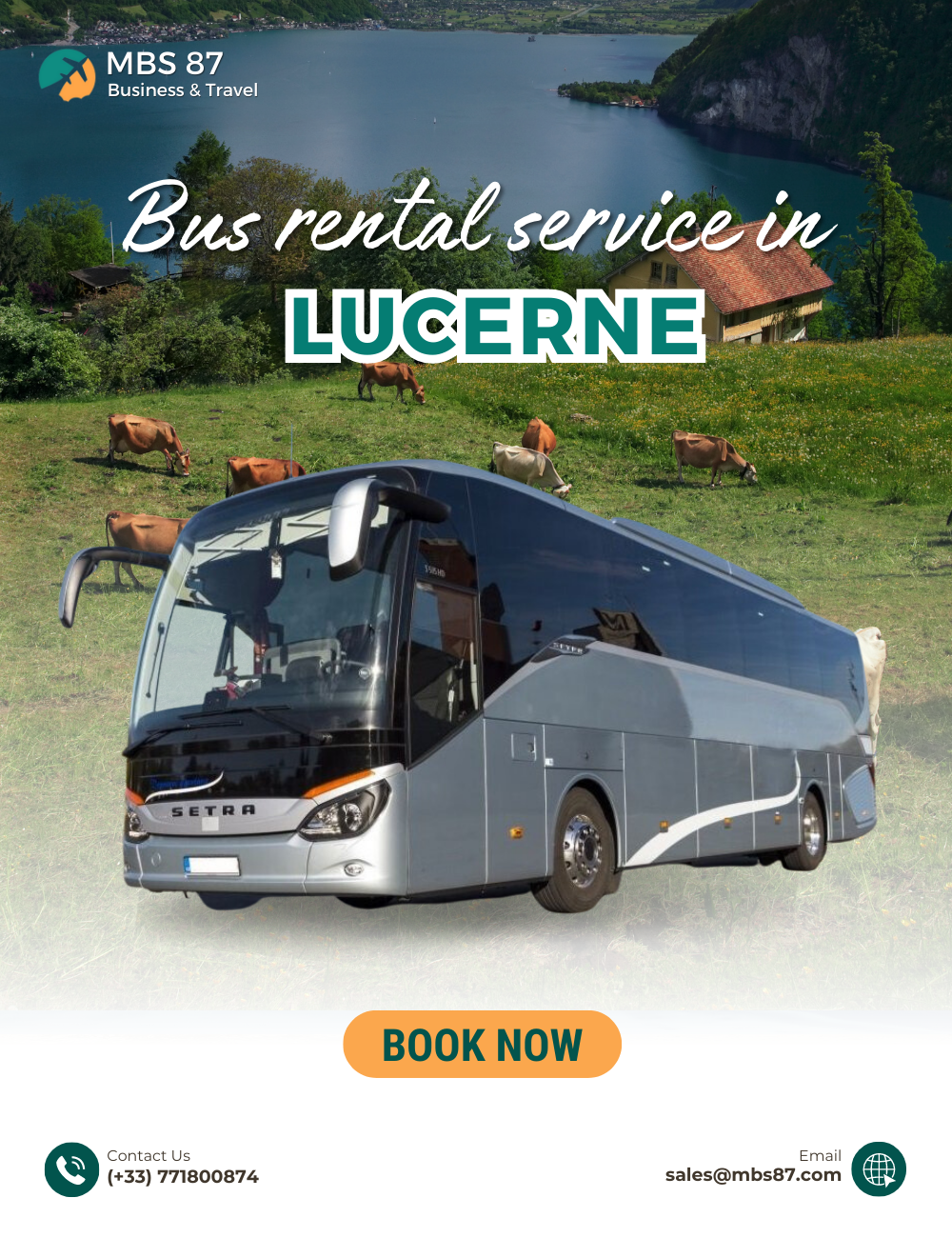 Long Distance Bus Drivers Long Distance Bus Service, City to City, start in Lucerne. – MBS 87 ...